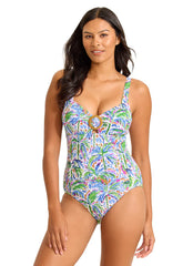 Tommy Bahama Women's Poolside Palms One Piece Swimsuit