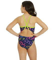 Sporti Gotta Wear Shades Thin Strap One Piece Swimsuit Youth (22-28)