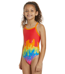 Sporti x Tyler Wallach Limited Edition Studio Drip Thin Strap One Piece Swimsuit Youth (22-28)