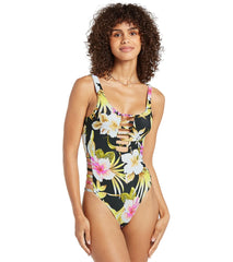 Volcom Women's Shore Can One Piece Swimsuit