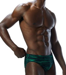 TYR Men's Fizzy Racer Brief Swimsuit