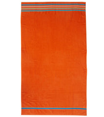 A to Z Towels Orange Beach Towel 36" X 70"
