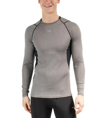 Mizuno Men's Breath Thermo Wool Running Crew