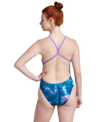 Speedo Vibe Women's The One Printed One Piece Swimsuit