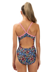 Dolfin Uglies Women's Flutter By V-2 Back One Piece Swimsuit