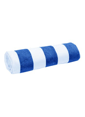 A to Z Towels Marine Stripes Loop Terry Pool Towel 40" X 72"