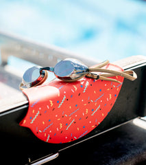 Sporti x Shaine Casas Confetti Silicone Swim Cap
