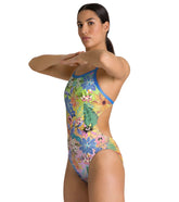 Arena Women's Feel the Nature Challenge Back One Piece Swimsuit