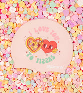 Sporti Limited Edition Pizza Love Silicone Swim Cap