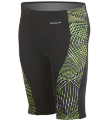 Sporti Tracing Piped Splice Jammer Swimsuit Youth (22-28)