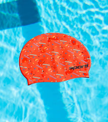 Sporti x Shaine Casas Confetti Silicone Swim Cap