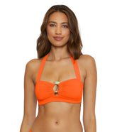 Becca Swim Women's Baja Mar Bandeau Bikini Top