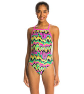 Dolfin Winners Camino V-2 Back One Piece Swimsuit