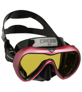 Cressi A1 Yellow Anti-Fog Lens Scuba Mask