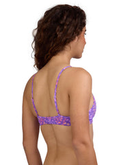 JOLYN Women's Faye Jellybean Front Knot Bikini Top