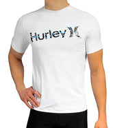 Hurley Guys' Geo Surf Rash Shirt