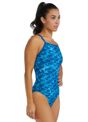 TYR Women's Oceanid Durafast Elite Diamondfit One Piece Swimsuit