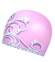 Sporti Princess Tiara Silicone Swim Cap