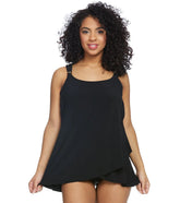 Miraclesuit Razzle Dazzle Dazzle Underwire Tankini Top (DD Cup)