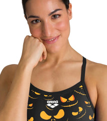 Arena Women's Eyes Challenge Back One Piece Swimsuit