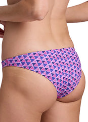 JOLYN Women's Astro Europe Printed Bikini Bottom