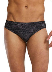 TYR Men's Etch Durafast Elite Briefs