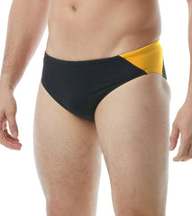 TYR Men's Hexa Blade Racer Brief Swimsuit