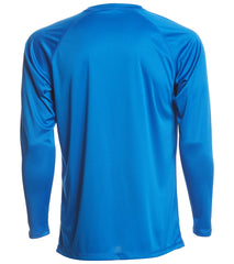 Sporti Men's Solid L/S UPF 50+ Sun Shirt