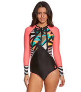 Body Glove Active Women's Urbania Surface L/S One Piece Swimsuit