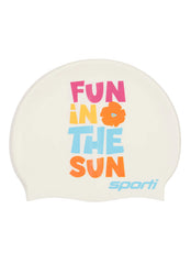 Sporti Fun in the Sun Silicone Swim Cap