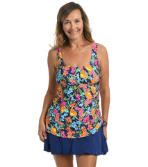 Maxine Women's Wildflower Tank Swim Dress