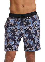 TYR Men's Print Skua 7" Volley Swim Trunks