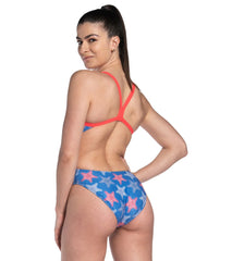 Arena Women's Sea Stars Challenge Back One Piece Swimsuit