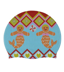 Sporti Limited Edition Granny Sweater Mermaid Silicone Swim Cap