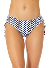 Anne Cole Women's Neo Geo Alex Side Tie Bikini Bottom