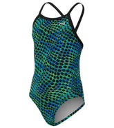 TYR Girls' Swarm Diamondfit One Piece Swimsuit