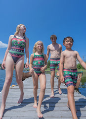 Sporti Granny Sweater Jolly-Go-Round Jammer Swimsuit (22-44)