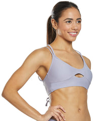 Sporti Active Solid Strappy Bralette Bikini Top