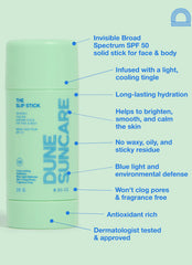 DUNE SUNCARE The Slip Stick Cooling SPF 50 Suncare Stick 2.6 oz