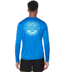 Speedo Active Men's Graphic Long Sleeve Swim Shirt