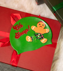 Sporti Oh Snap Gingerbread Silicone Swim Cap Jr.