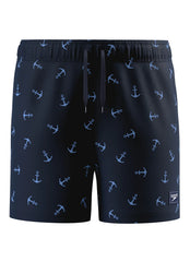 Speedo Boys' Anchor Print 13" Volley Swim Trunks (Toddler, Little Kid, Big Kid)