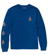 Volcom Boys' Iconic Stone Long Sleeve Tee (Big Kid)