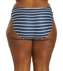 Dolfin Aquashape Women's Print Contemporary Knot Front Bikini Bottom