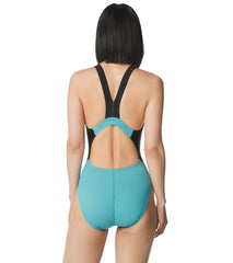 Speedo Women's Rib Quantum Splice One Piece Swimsuit