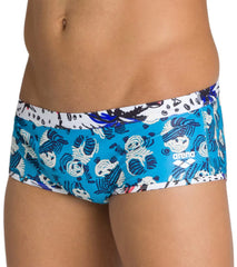 Arena Men's Pandas MaxLife Reversible Low Waist Short Swimsuit