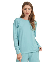 Thrive Societe Cross Back Satin Trim Pull Over