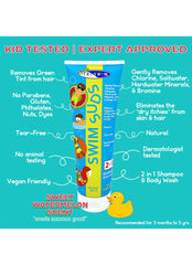 TRISWIM Baby 2-In-1 Natural Tear Free Swim Suds 8.5 oz
