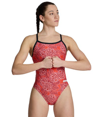 Arena Women's Hydrangea Bouquet Challenge Back One Piece Swimsuit