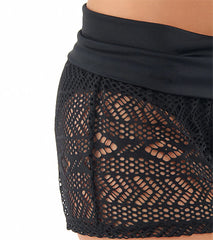 Hurley Women's One & Only Solids Crochet Short